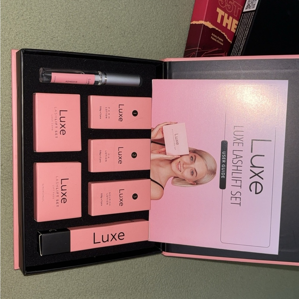 Luxe lash lift set